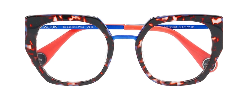 WooW BIG MATCH 1 Brillestel (Form: Firkantet - Farve: Brun)