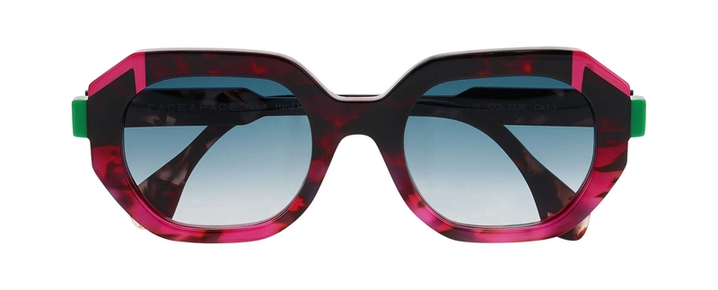 FaceAFace FUSED 1 Solbrille (Form: Firkantet - Farve: Pink)