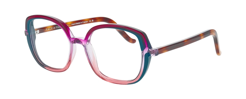 FaceAFace FOLLOW 2 Brillestel (Form: Firkantet - Farve: Lilla)