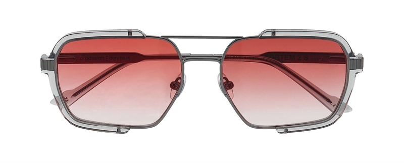 ProDesign FORTEM2 S Solbrille (Form: Firkantet - Farve: Grå)