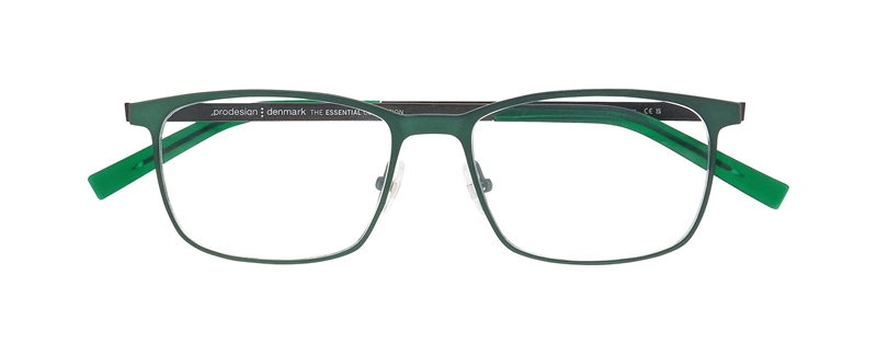 ProDesign STITCH 2 Brillestel (Form: Firkantet - Farve: Grøn)