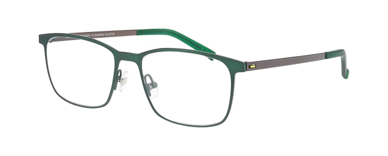 ProDesign STITCH 2 Brillestel (Form: Firkantet - Farve: Grøn)