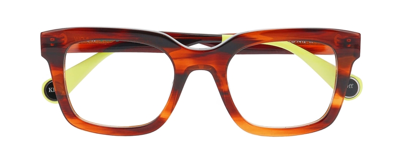 WooW KICK OFF 2 Brillestel (Form: Firkantet - Farve: Brun)