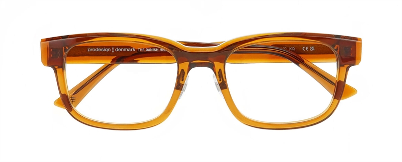 ProDesign CUT 6 Brillestel (Form: Firkantet - Farve: Brun)