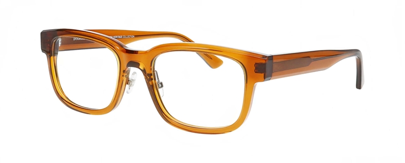 ProDesign CUT 6 Brillestel (Form: Firkantet - Farve: Brun)