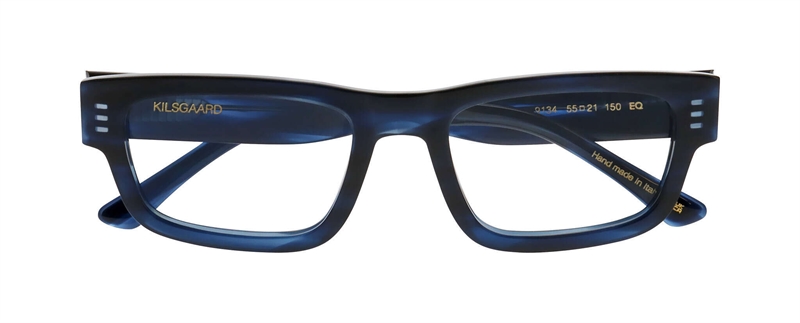 Kilsgaard ACETATE 21 Brillestel (Form: Firkantet - Farve: Blå)