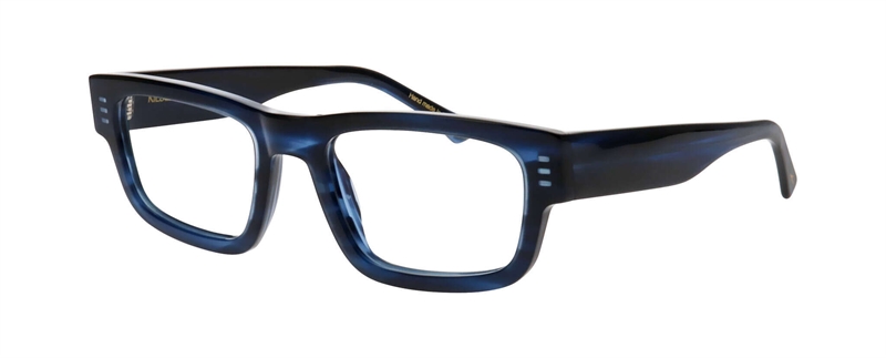 Kilsgaard ACETATE 21 Brillestel (Form: Firkantet - Farve: Blå)