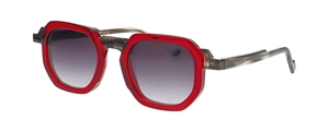 FaceAFace FLYNN 2 Solbrille (Form: Firkantet - Farve: Rød)