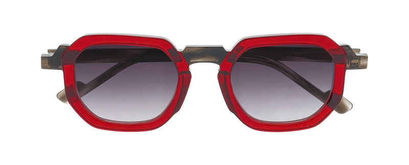 FaceAFace FLYNN 2 Solbrille (Form: Firkantet - Farve: Rød)