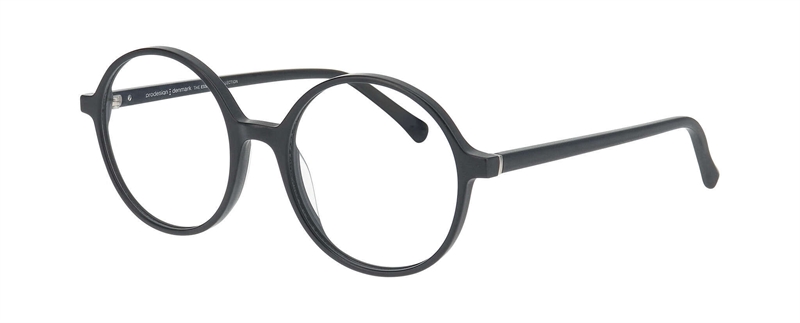 ProDesign DELIGHT 2 Brillestel (Form: Rund - Farve: Sort)