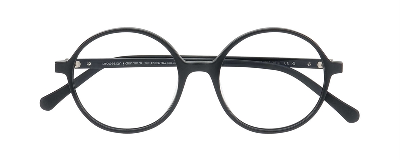 ProDesign DELIGHT 2 Brillestel (Form: Rund - Farve: Sort)