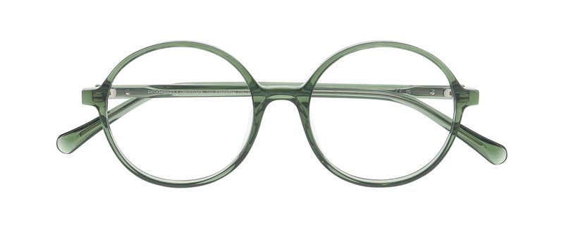 ProDesign DELIGHT 2 Brillestel (Form: Rund - Farve: Grøn)