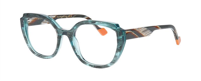 FaceAFace NOOKS 1 Brillestel (Form: Firkantet - Farve: Blå)