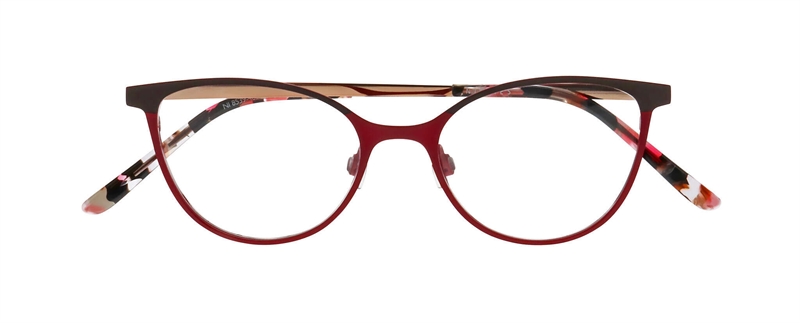 Nifties NI8539 Brillestel (Form: Cat Eye - Farve: Blå)