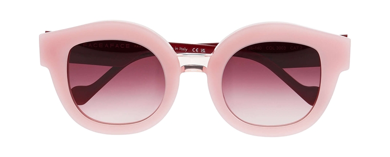 FaceAFace FLOW 1 Solbrille (Form: Firkantet - Farve: Pink)