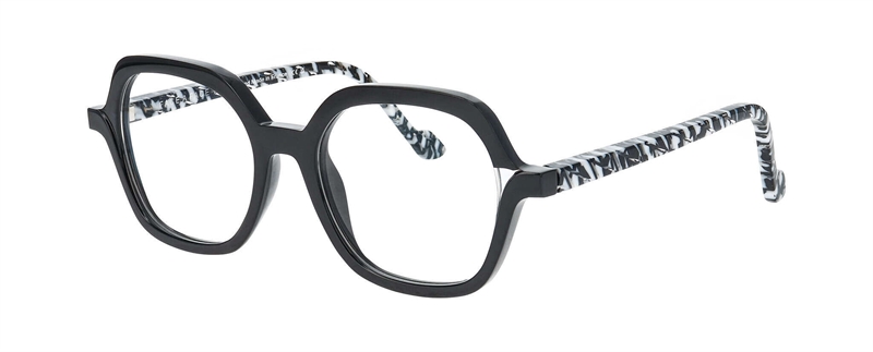 FaceAFace ORBORN 2 Brillestel (Form: Firkantet - Farve: Sort)