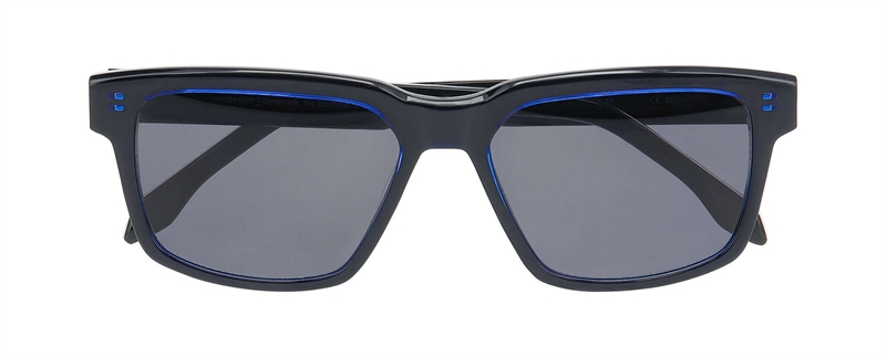 ProDesign GRANDD 5S Solbrille (Form: Firkantet - Farve: Blå)
