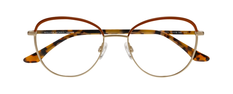 WilliamMorris 50323 Brillestel (Form: Oval - Farve: Orange)