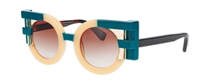 FaceAFace FACES 1 Solbrille (Form: Rund - Farve: Transparent)