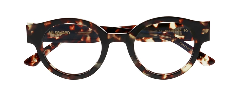 Kilsgaard ACETATE 19 Brillestel (Form: Rund - Farve: Brun)