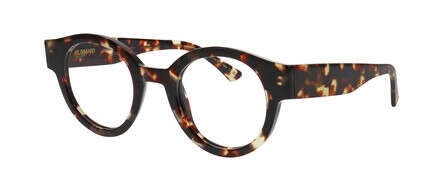 Kilsgaard ACETATE 19 Brillestel (Form: Rund - Farve: Brun)