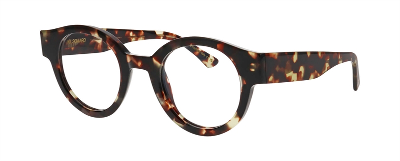 Kilsgaard ACETATE 19 Brillestel (Form: Rund - Farve: Brun)