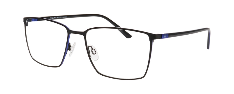 WilliamMorris 50316 Brillestel (Form: Firkantet - Farve: Sort)