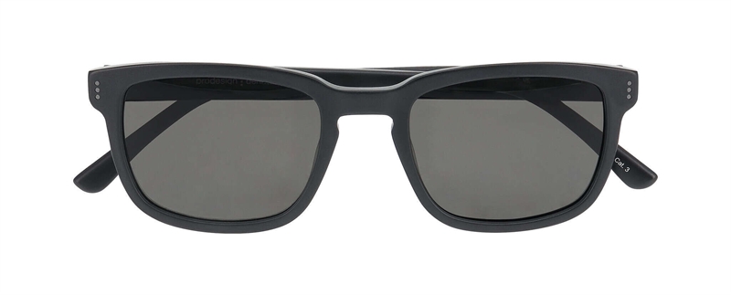 ProDesign HAZE 1 S Solbrille (Form: Firkantet - Farve: Sort)