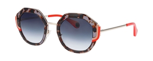 WooW SUPER LUCK 2 Solbrille (Form: Firkantet - Farve: Grå)