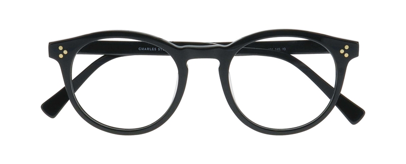 CharlesStone 30154 Brillestel (Form: Panto - Farve: Sort)