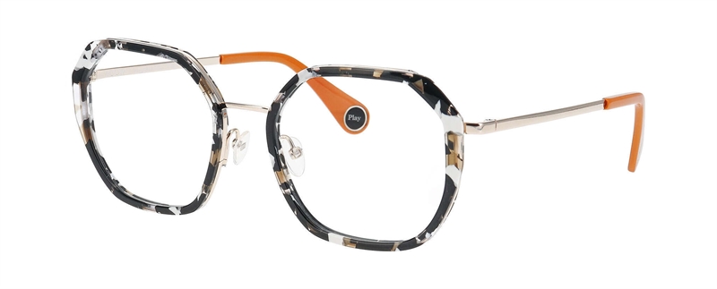 WooW FAIR PLAY 2 Brillestel (Form: Firkantet - Farve: Sort)