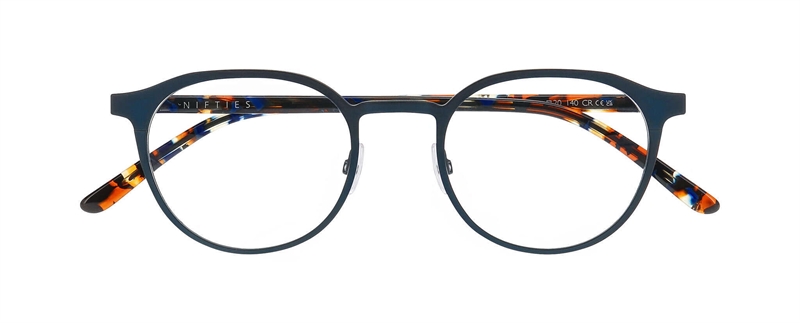 Nifties NI8552 Brillestel (Form: Oval - Farve: Blå)