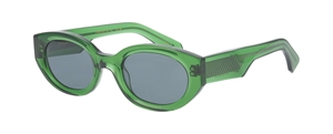 ProDesign STEAM Solbrille (Form: Oval - Farve: Grøn)