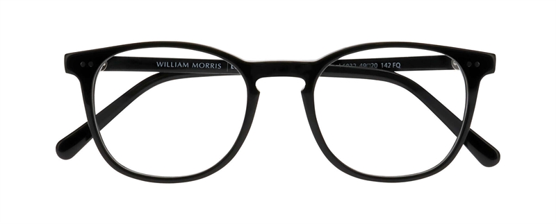 WilliamMorris 50313 Brillestel (Form: Oval - Farve: Sort)