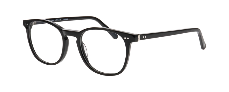 WilliamMorris 50313 Brillestel (Form: Oval - Farve: Sort)