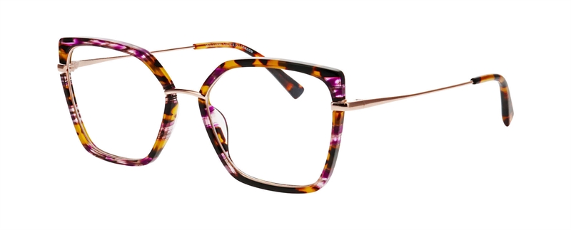 WilliamMorris 50325 Brillestel (Form: Firkantet - Farve: Lilla)