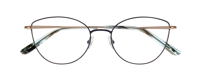 Nifties NI8546 Brillestel (Form: Cat Eye - Farve: Blå)