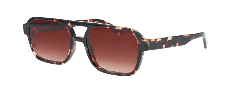 Kilsgaard ACETATE 25 SUN Solbrille (Form: Firkantet - Farve: Brun)