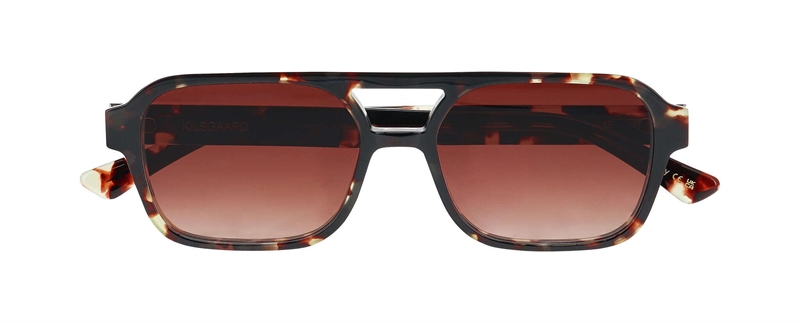 Kilsgaard ACETATE 25 SUN Solbrille (Form: Firkantet - Farve: Brun)