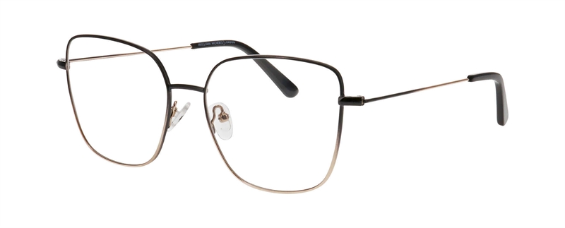 WilliamMorris 50310 Brillestel (Form: Firkantet - Farve: Sort)