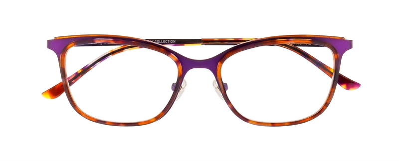 ProDesign TRIPLE 1 Brillestel (Form: Firkantet - Farve: Lilla)