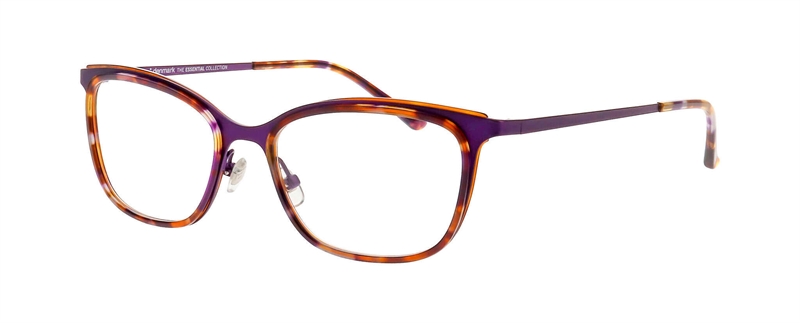 ProDesign TRIPLE 1 Brillestel (Form: Firkantet - Farve: Lilla)
