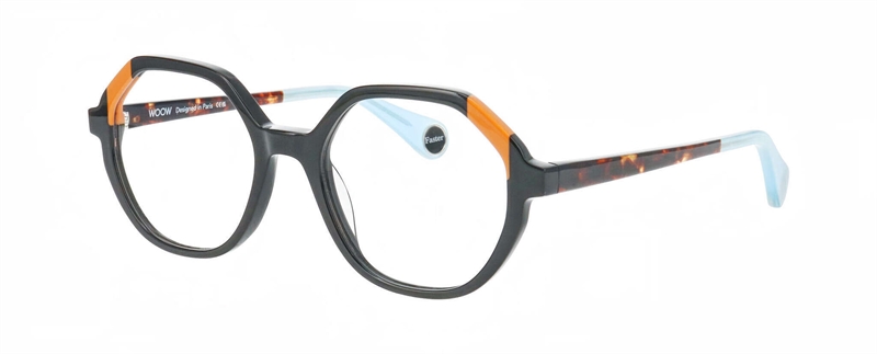 WooW RUN FASTER 2 Brillestel (Form: Firkantet - Farve: Sort)