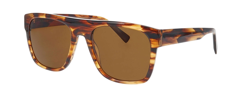 Inface CHUNKY Solbrille (Form: Firkantet - Farve: Brun)
