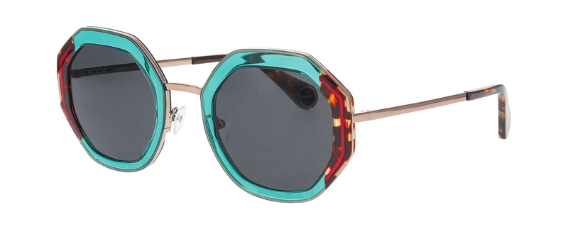WooW SUPER RUNNER 2 Solbrille (Form: Firkantet - Farve: Grøn)