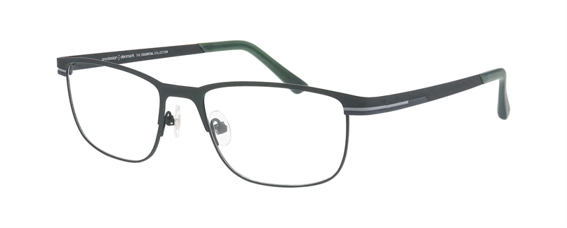 ProDesign DASH 2 Brillestel (Form: Firkantet - Farve: Grøn)