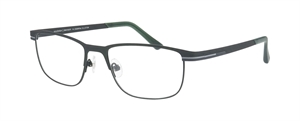 ProDesign DASH 2 Brillestel (Form: Firkantet - Farve: Grøn)