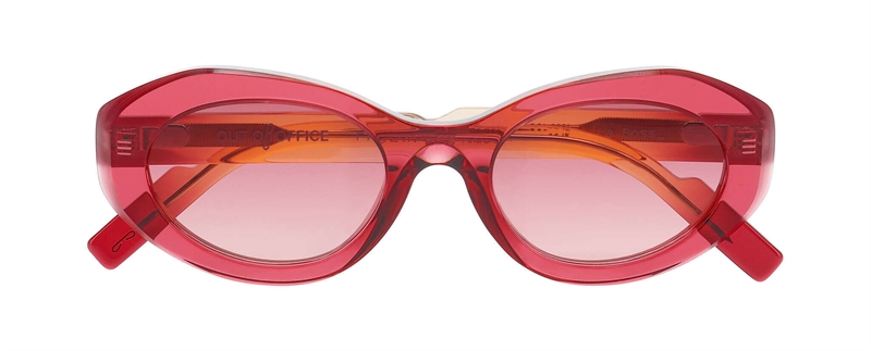 FaceAFace LA BOSS Solbrille (Form: Oval - Farve: Lilla)