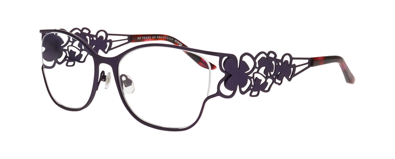 ProDesign IRIS 2 Brillestel (Form: Firkantet - Farve: Lilla)