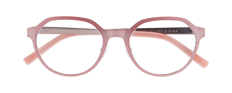 Inface LOLLIPOP Brillestel (Form: Rund - Farve: Pink)
